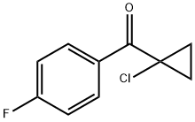 Methanone, (1-chlorocyclopropyl)(4-fluorophenyl)- (9CI) 结构式