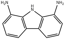 9H-咔唑-1,8-二胺 结构式