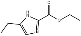 1H-咪唑-2-甲酸, 5-乙基-, 乙基 酯 结构式