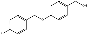 4-(4-氟苄氧基)苯甲醇 结构式