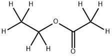 氘代乙酸乙酯-D8 结构式