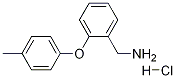 2-(4-METHYLPHENOXY)BENZYLAMINE HCL 结构式