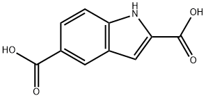 5-羧酸吲哚-羧酸 结构式