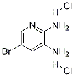 5-BroMopyridin-2,3-diaMine 2HCl 结构式