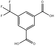 5-三氟甲基-1,3-二苯甲酸 结构式