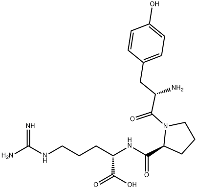 tyrosyl-prolyl-arginine 结构式