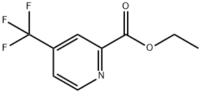 4-三氟甲基吡啶-2-羧酸乙酯 结构式