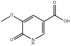 6-羟基-5-甲氧基烟酸 结构式