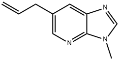6-Allyl-3-methyl-3H-imidazo[4,5-b]pyridine 结构式