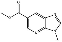 Methyl 3-methyl-3H-imidazo[4,5-b]pyridine-6-carboxylate 结构式