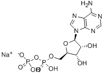 二磷酸腺肝钠盐 结构式