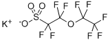 POTASSIUM PERFLUORO(2-ETHOXYETHANE)SULFONATE 结构式