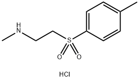 N-甲基-2-甲苯磺酸-1-胺盐酸盐 结构式