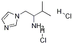 2-咪唑基-1-基-1-异丙基-乙胺二盐酸盐 结构式