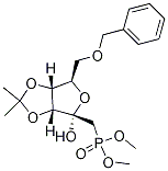 ((3AR,4R,6R,6AR)-6 - ((苄氧基)甲基)-4-羟基-2,2-二甲基四氢呋喃并[3 结构式