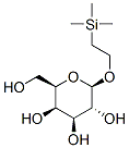 2-(trimethylsilyl)ethyl beta-galactopyranoside 结构式