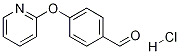 4-(吡啶-2-基氧基)苯甲醛盐酸盐 结构式