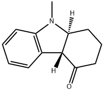 1,2,3,4A,9,9A-六氢-9-甲基-4H-咔唑-4-酮 结构式
