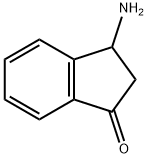 3-氨基茚满-1-酮 结构式