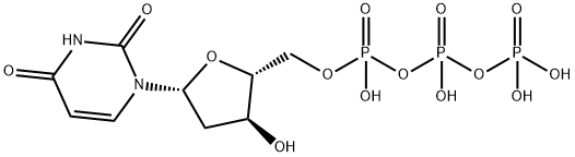 脱氧尿苷 5'-三磷酸酯 结构式