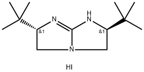 (2S,6S)-2,6-二叔丁基-2,3,5,6-四氢-1H-咪唑并[1,2-A]咪唑 碘化氢盐 结构式