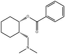 2-dimethylaminomethylcyclohexyl benzoate 结构式