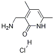 3 - (氨甲基)-4,6 - 二甲基-1H-吡啶-2 - 酮盐酸盐 结构式