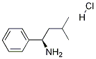 (R)-3-甲基-1-苯基BUTAN-1-胺盐酸盐 结构式