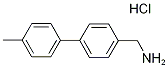 4-(4-甲基苯基)苄胺盐酸盐 结构式