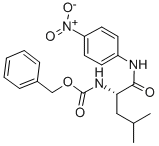 Z-LEU-PNA 结构式