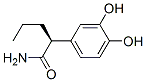 Benzeneacetamide, 3,4-dihydroxy-alpha-propyl-, (S)- (9CI) 结构式