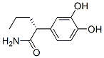 Benzeneacetamide, 3,4-dihydroxy-alpha-propyl-, (R)- (9CI) 结构式