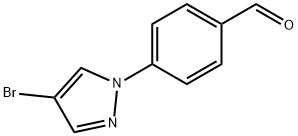 4-(4-溴-1-基)苯甲醛 结构式