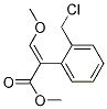 (E)-3-甲氧基-2-(2-氯甲基苯基)-2-丙酸甲酯 结构式