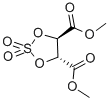 (4R,5R)-1,3,2-二噁硫烷-4,5-二羧酸二甲酯 2,2-二氧化物 结构式