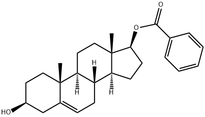 5-ANDROSTEN-3-BETA, 17-BETA-DIOL 17-BENZOATE 结构式