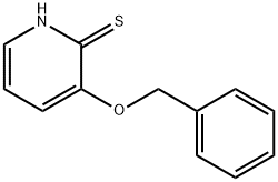 2-巯基-3-苄氧基吡啶 结构式