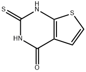 2-硫酮-2,3-二氢噻吩并[2,3-D]嘧啶-4(1H)-酮 结构式