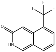 5-(trifluoroMethyl)isoquinolin-3-ol 结构式