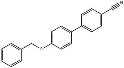 Benzyloxycyanobiphenyl 结构式