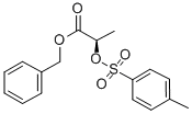 BENZYL (R)-2-TOSYLOXYPROPIONATE 结构式