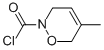 2H-1,2-Oxazine-2-carbonyl chloride, 3,6-dihydro-5-methyl- (9CI) 结构式