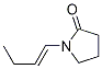 1-(1-buten-1-yl)-2-Pyrrolidinone 结构式