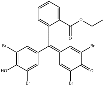 四溴酚酞乙酯 结构式