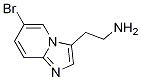 IMidazo[1,2-a]pyridine-3-ethanaMine, 6-broMo- 结构式