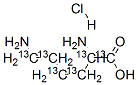 L-LYSINE-13C6 HCL 98 ATOM% 13C  95% CHE& 结构式