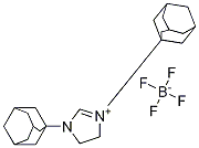 1,3-Di(1-adaMantyl)iMidazoliniuM Tetrafluoroborate 结构式
