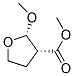 3-Furancarboxylicacid,tetrahydro-2-methoxy-,methylester,cis-(9CI) 结构式