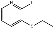 3-(乙硫基)-2-氟吡啶 结构式