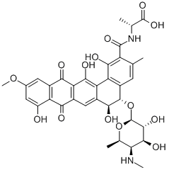 Pradimicin B 结构式